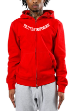 Load image into Gallery viewer, Red ZIP UP Jacket - TSOI